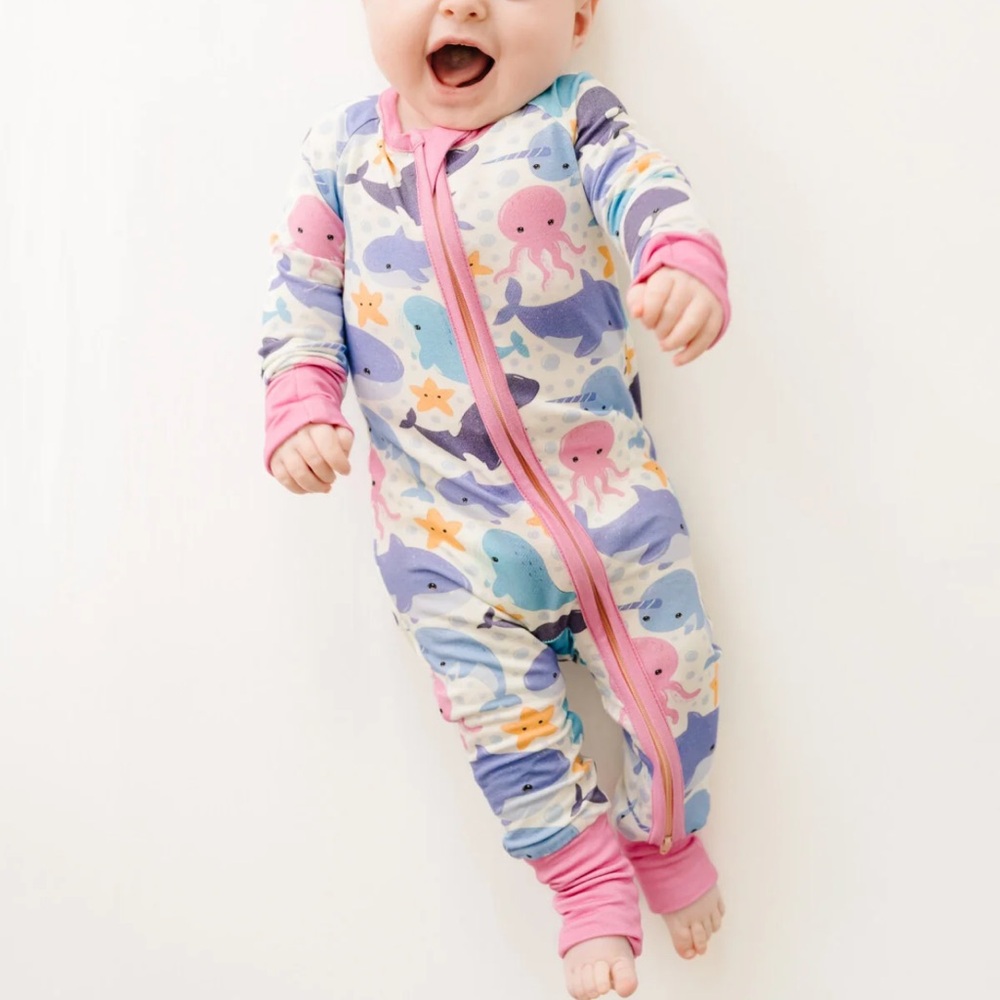 Under The Sea Bamboo Sleeper little one shop newborn like new zippy sons